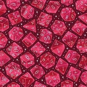 Magic Dice in Red