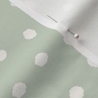 Mint Green Polka Dots