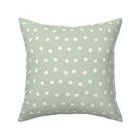 Mint Green Polka Dots