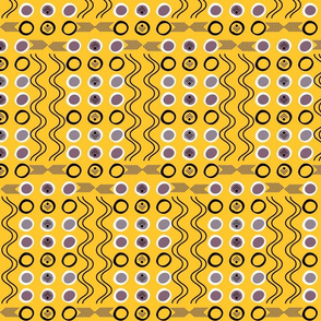 another African dot-yellow