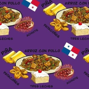 Panamanian Food Purple Small