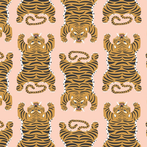 Fierce Tiger Lg | Peachy Pink