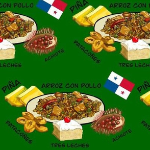 Panamanian Food Green Small