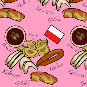 Polish Food Pink Large