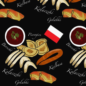 Polish Food Black Large