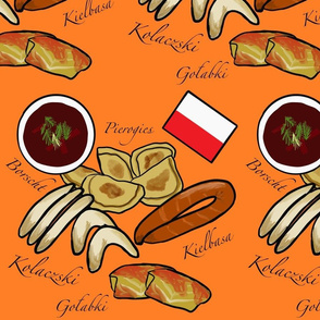 Polish Food Orange Large
