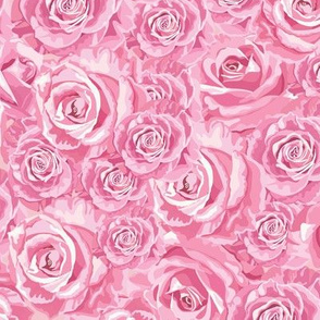 Seamless Pink Roses