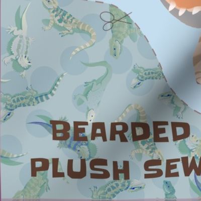 Bearded Dragon Plush Sew Project