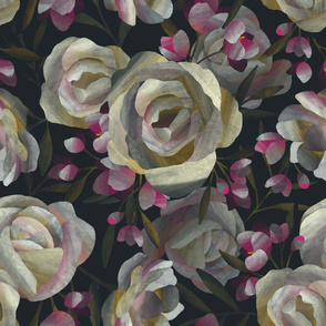 Philomena floral (dark)