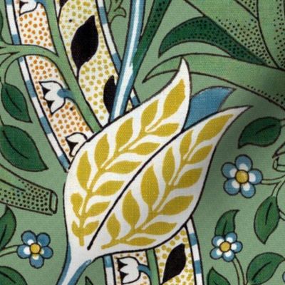 William Morris ~ Daffodil ~ Original Intense  