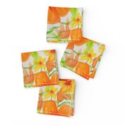 1031-MS  Orange & Yellow Floral Design