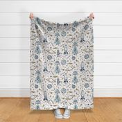 Out Of This World Toile - Milky Way Jumbo Scale