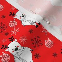 Reindeer  Small  Holiday Print