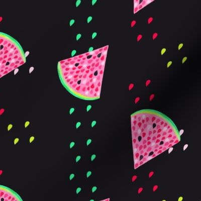 Fruit Drops -Neon Watermelon