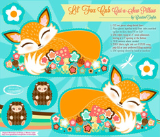 Cut N Sew Baby Fox Cub Orange