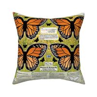 Monarch BUTTERFLY Toy Decoration Cut n Sew