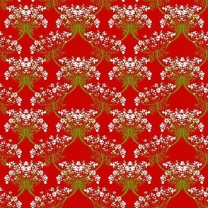 Queen Anne's Lace Nouveau - Red