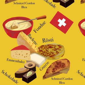 Swiss Food Yellow Large
