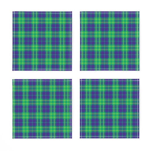 Blue Green Plaid