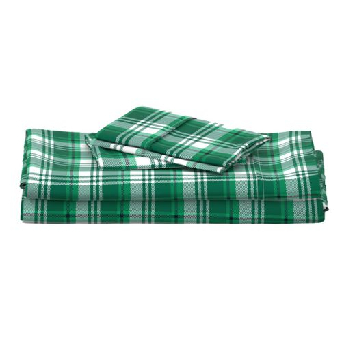 Green White Plaid