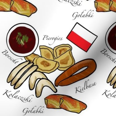 Polish Food White Small