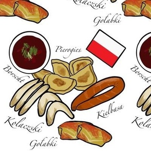 Polish Food White Small