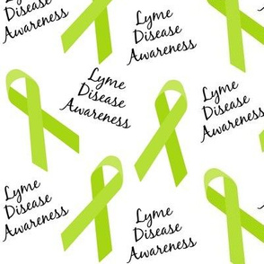 Lyme Disease Awareness Ribbons
