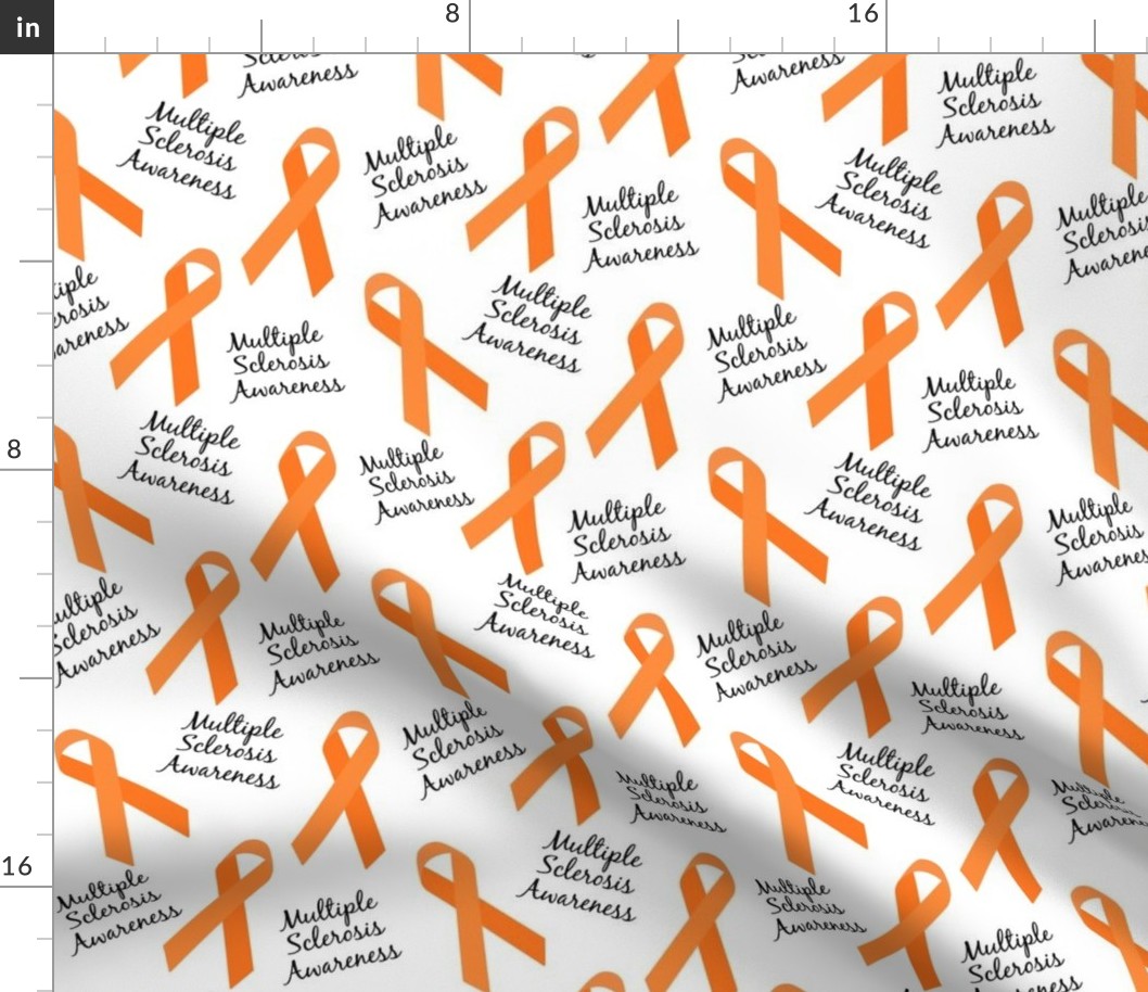 Multiple Sclerosis Awareness Ribbons