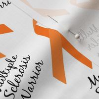 Multiple Sclerosis Warrior Ribbons