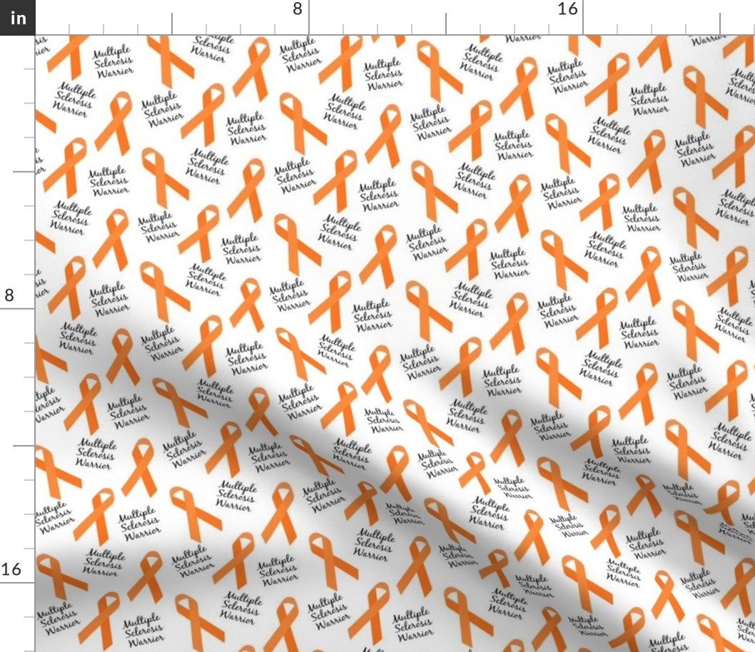 Small Scale Multiple Sclerosis Warrior Ribbons