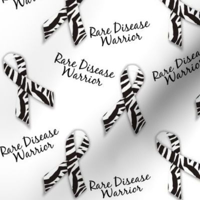Rare Disease Zebra Warrior Ribbons