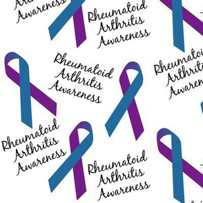 Rheumatoid Arthritis Awareness Ribbons