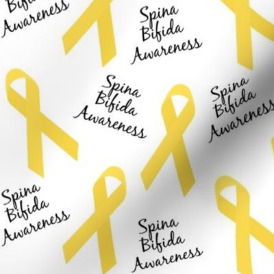 Spina Bifida Awareness Ribbons