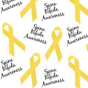 Spina Bifida Awareness Ribbons