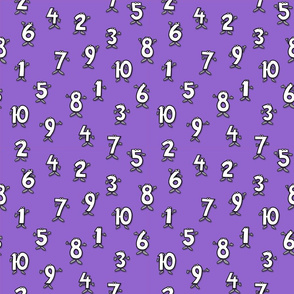 Number People (on Purple) 