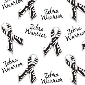 Zebra Warrior Ribbons