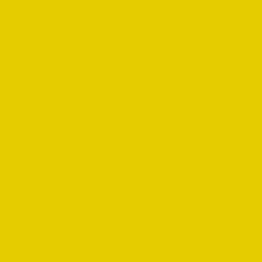 Solid plain color hexcode E4CC00 ochre yellow