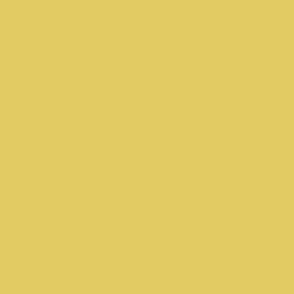 Solid plain color hexcode E1CB63 light ochre