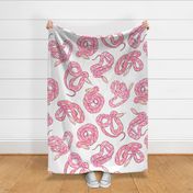 Pink Snakes - Large Scale