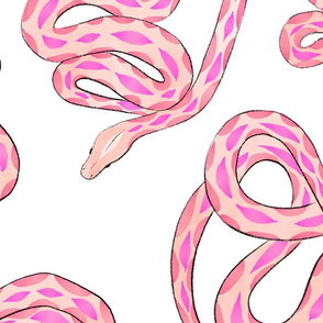 Pink Snakes - Large Scale