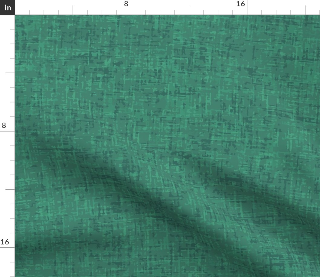 Coarse faux woven cloth / Viridian