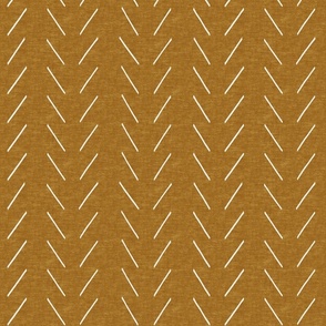 Textured Freehand Chevron in Chai Spice by Erin Kendal