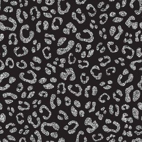 P&S International Animal Print Pattern Wallpaper Leopard Giraffe Spots  Glitter 02494-20 - Grey Silver | I Want Wallpaper