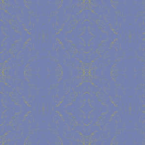 Elegant  Fern Print - Coordinate- Aquamarine-ch-ch-ch-ch