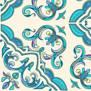 Bohemian Tiles - Vibrant Summer / Large