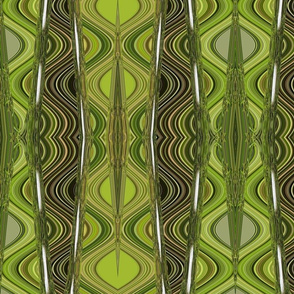 Abstract forest shutters