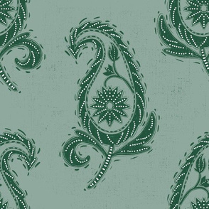 Spoonflower Fabric - Moroccan Paisley Chartreuse White Ethnic Ikat Printed  on Petal Signature Cotton Fabric by The Yard - Sewing Quilting Apparel