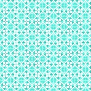 Geo Cross turquoise