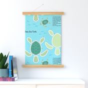 Baby Sea Turtle cut-and-sew Fat Quarter