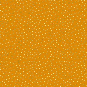 Fall Polka Dot Burnt Orange 3x3
